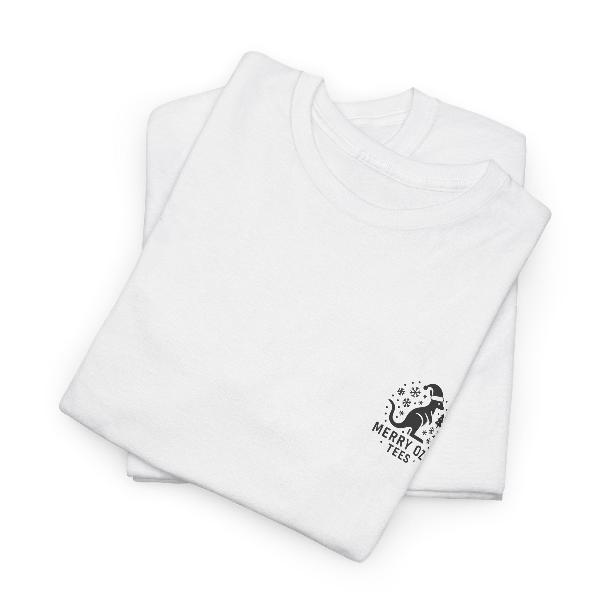 Santa on the Beach T‑Shirt — 'O Oh O Merry Christma' Retro Tropical Christmas Tee