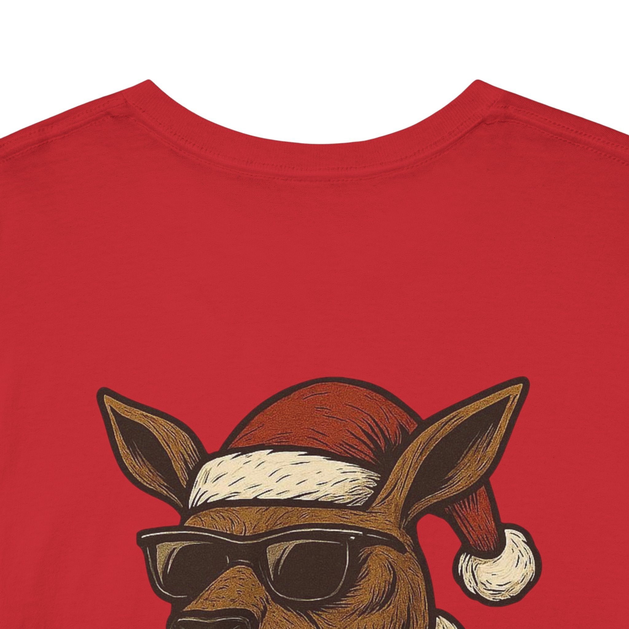 Kangaroo Santa Tee — "Oi Merry Xmas" Funny Christmas T-Shirt