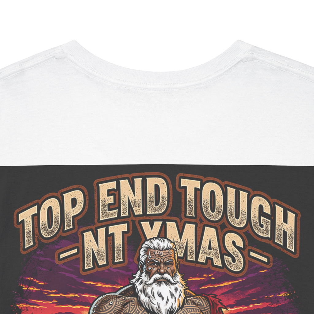 Native Santa Tee — "Top End Tough NT Xmas" Graphic T-Shirt