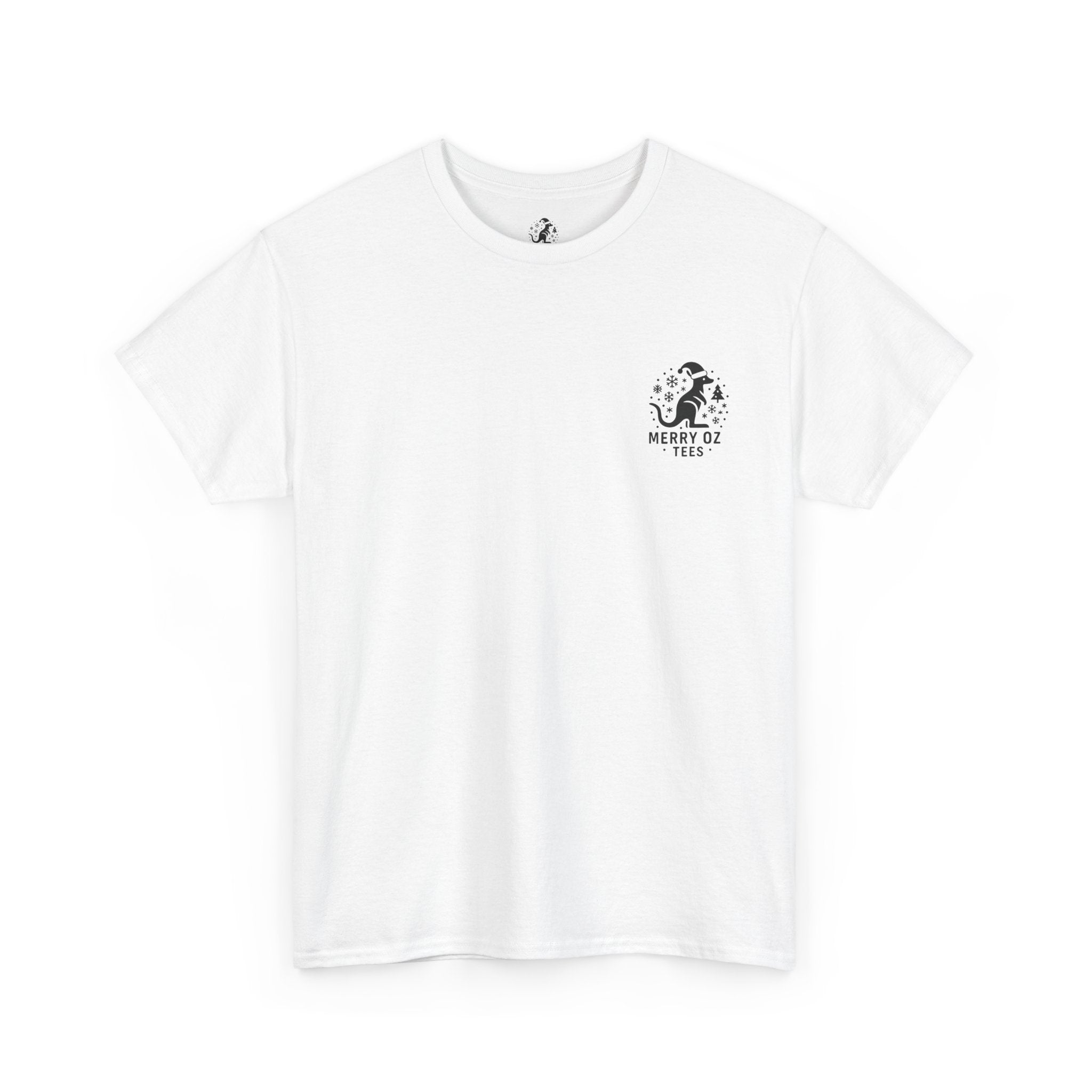 Kangaroo Santa Tee — "Oi Merry Xmas" Funny Christmas T-Shirt