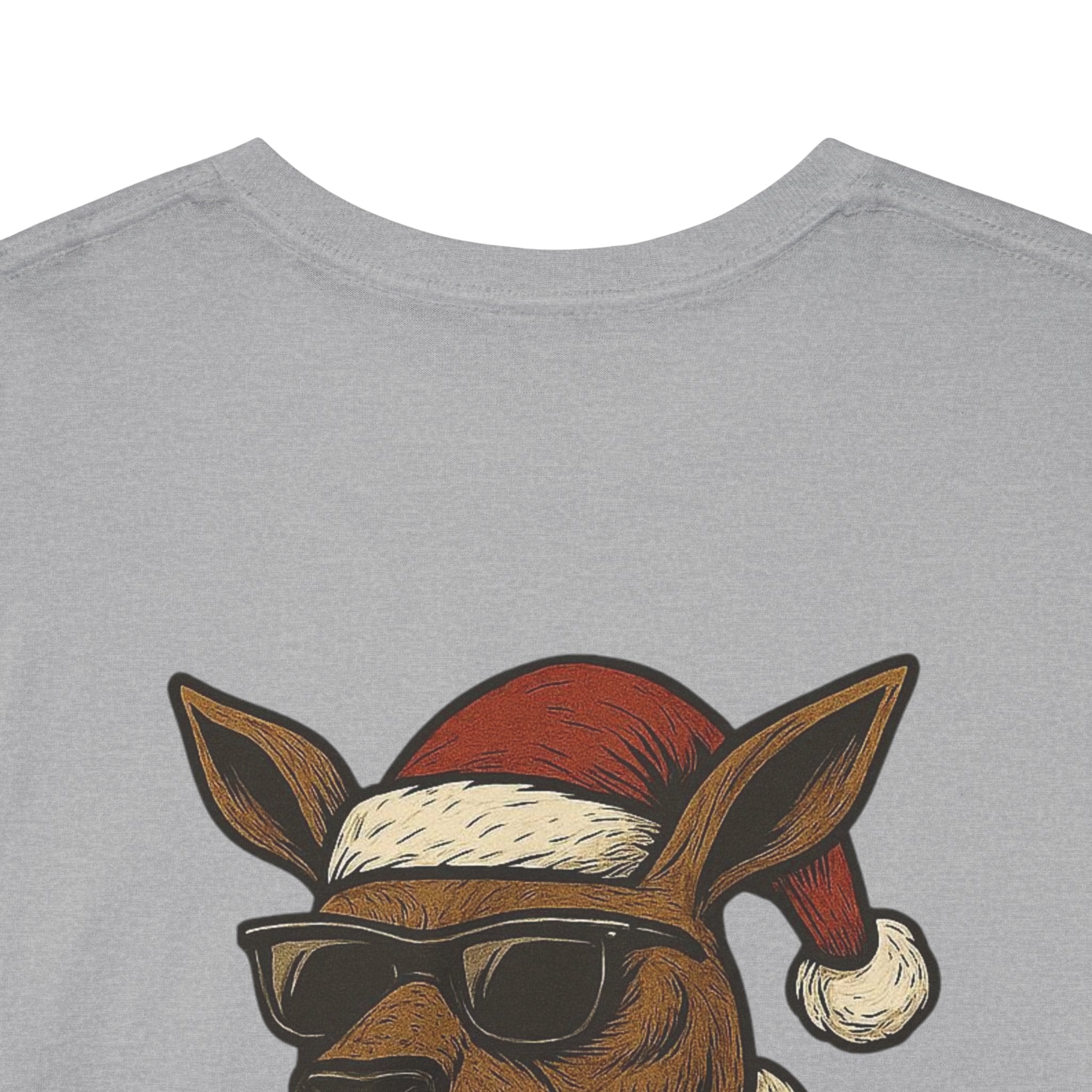 Kangaroo Santa Tee — "Oi Merry Xmas" Funny Christmas T-Shirt