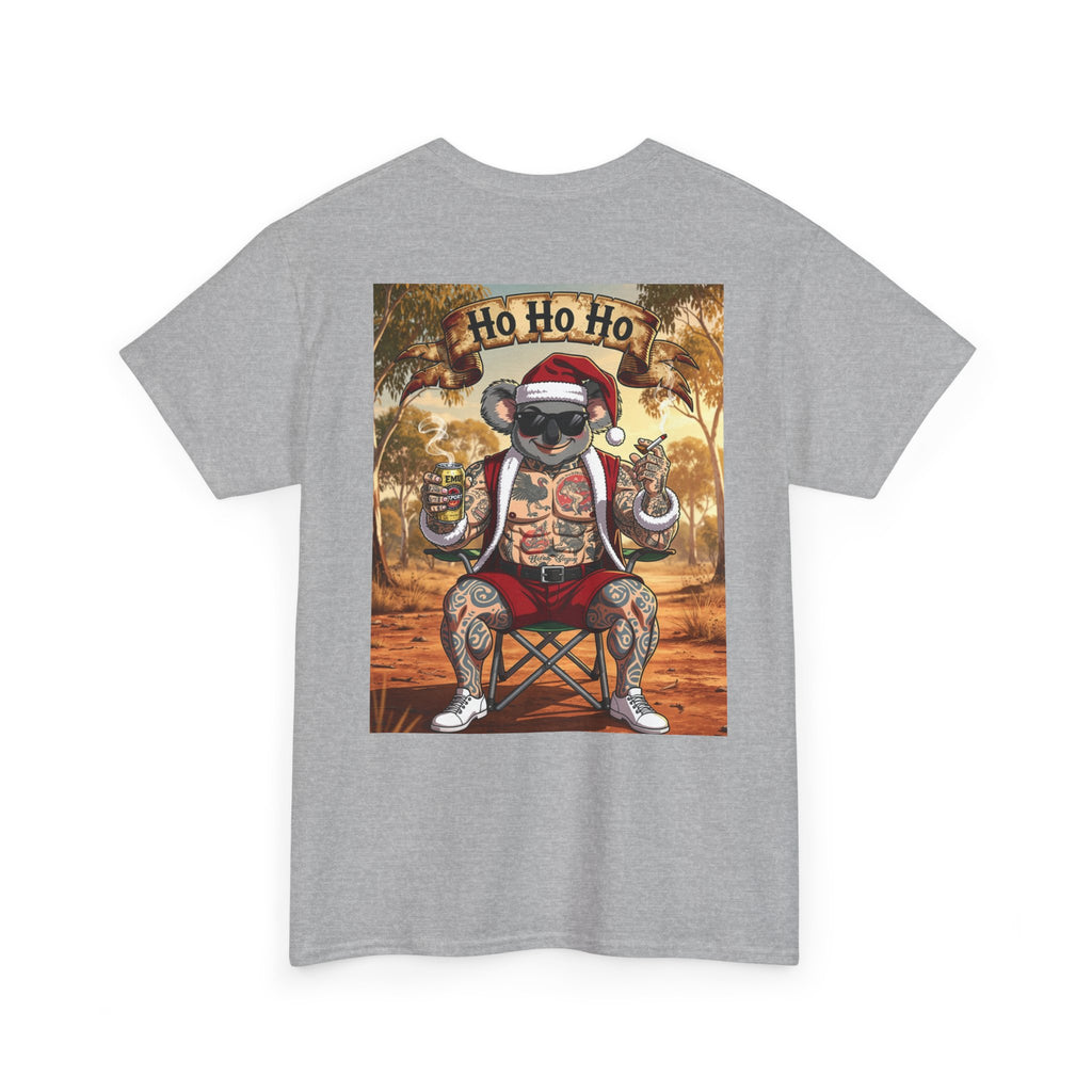 Christmas Koala T-Shirt – "Ho Ho Ho" Santa Koala Holiday Tee