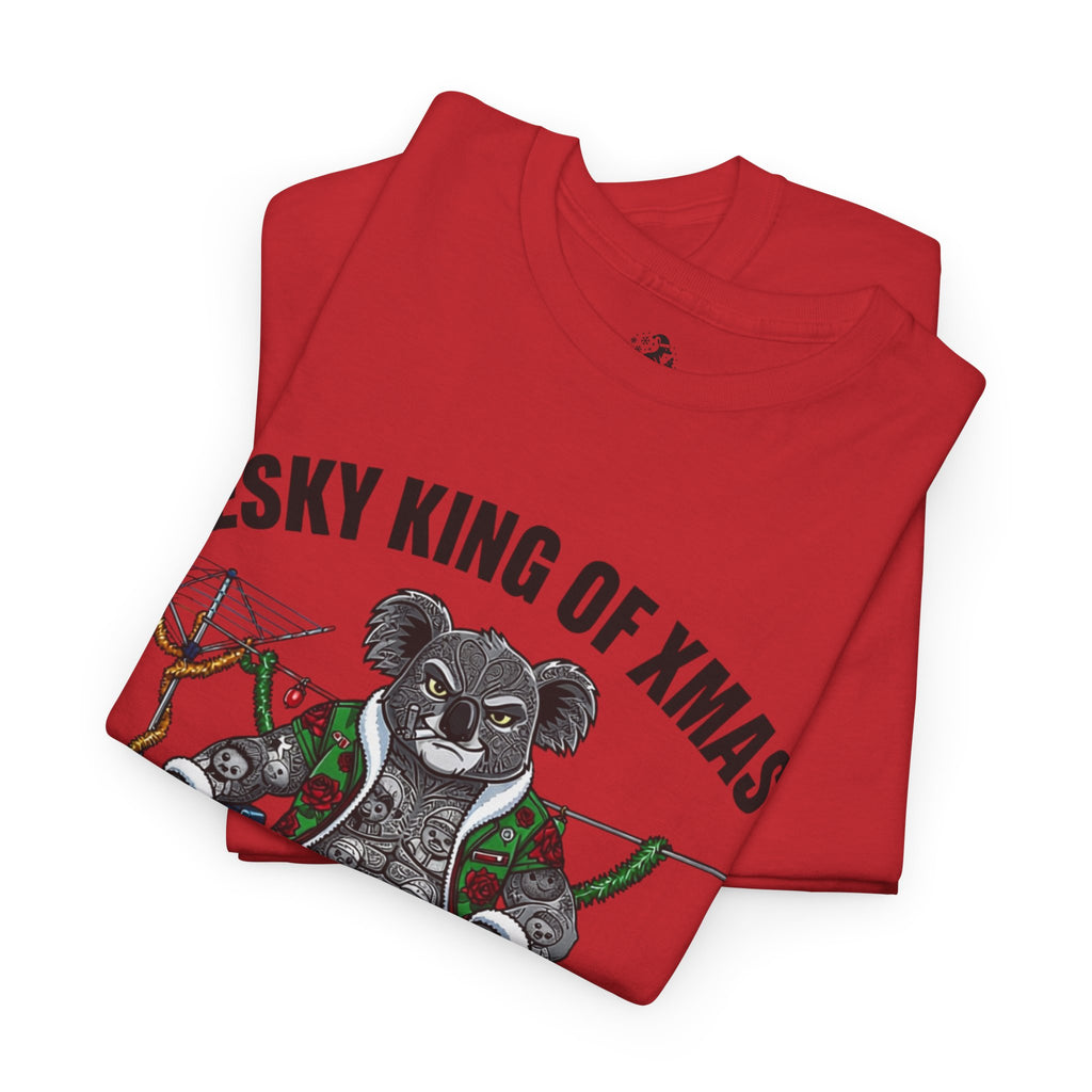 Esky King of Xmas Tee — Aussie Koala Christmas T‑Shirt