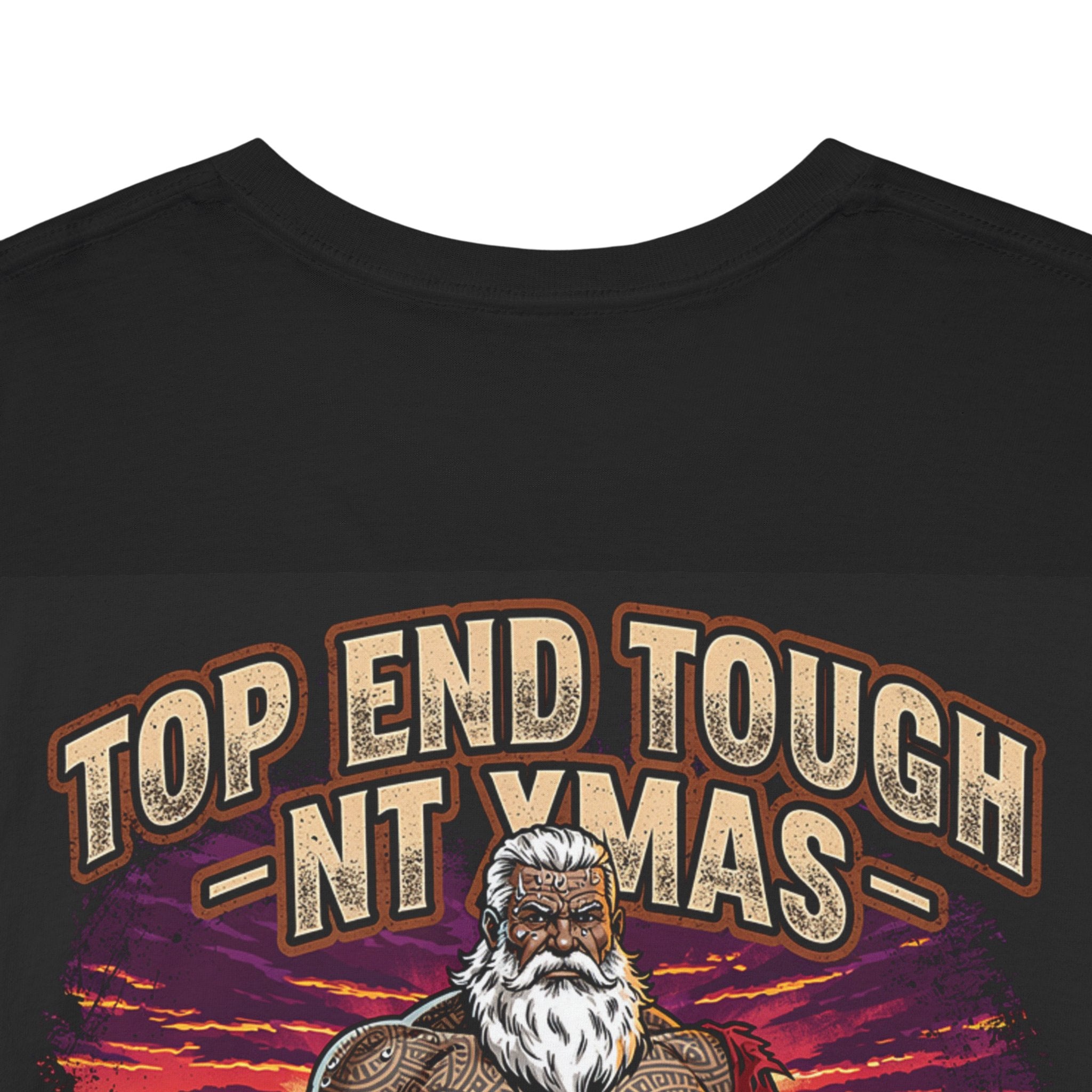 Native Santa Tee — "Top End Tough NT Xmas" Graphic T-Shirt
