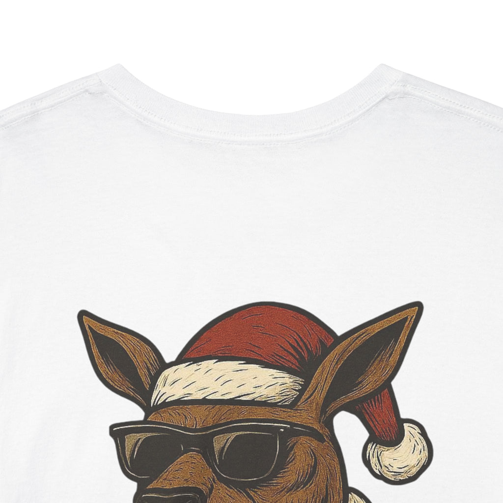 Kangaroo Santa Tee — "Oi Merry Xmas" Funny Christmas T-Shirt