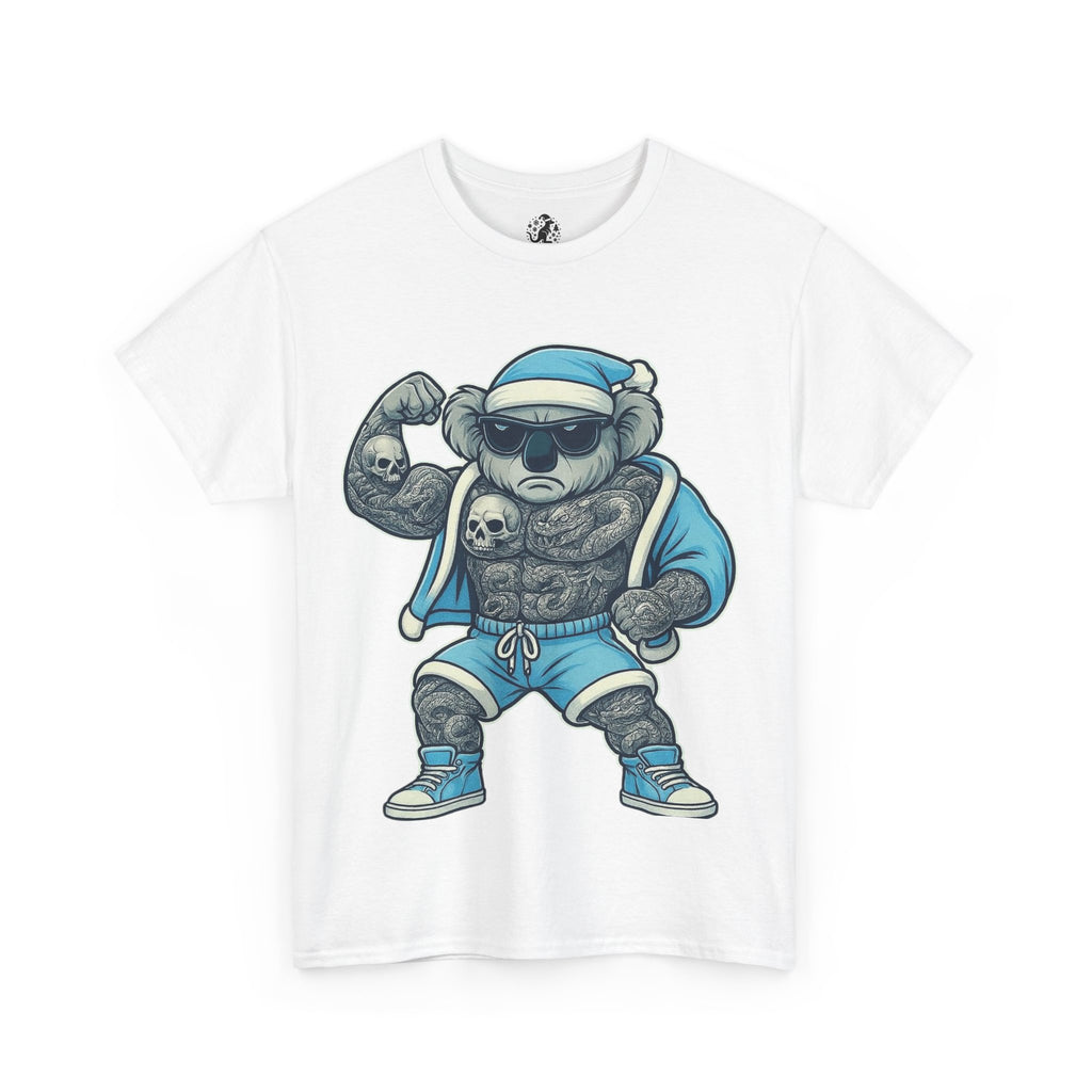 T-Shirt — Tough Koala Santa Graphic Tee ("Merry New South Wales")