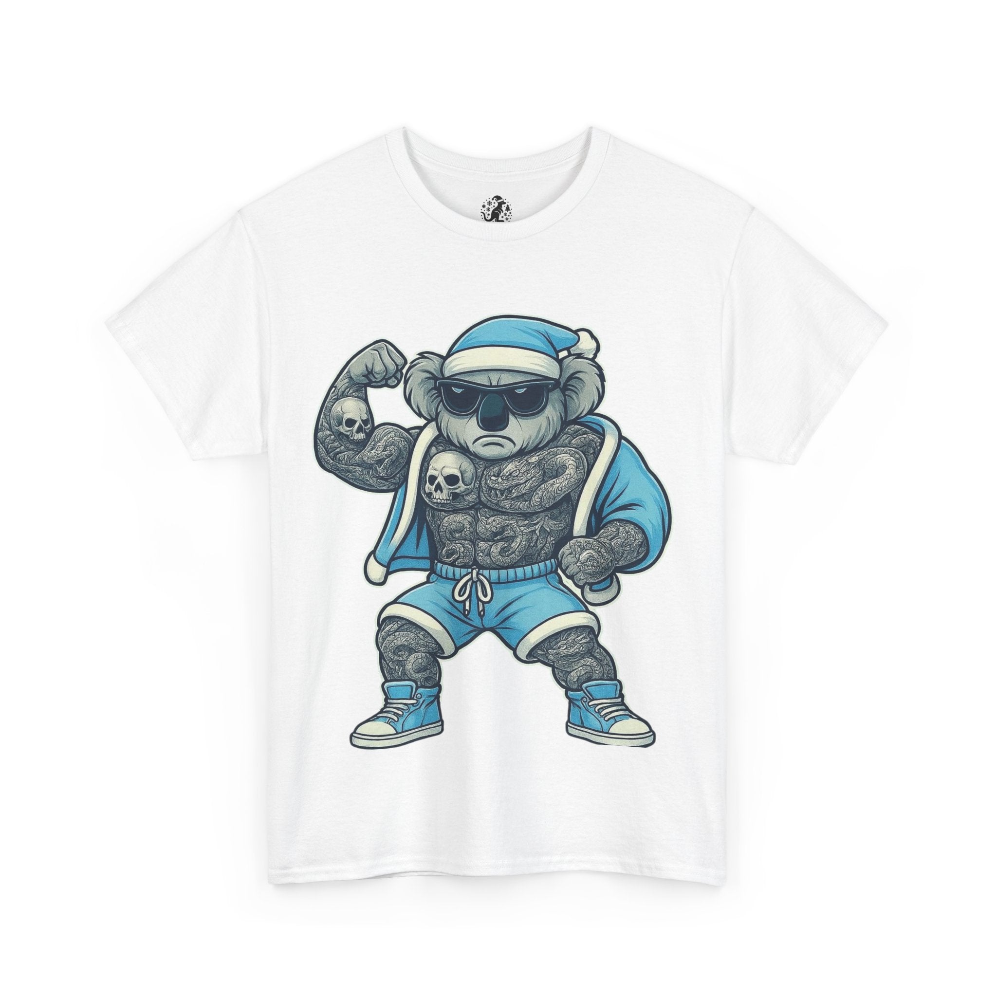 T-Shirt — Tough Koala Santa Graphic Tee ("Merry New South Wales")