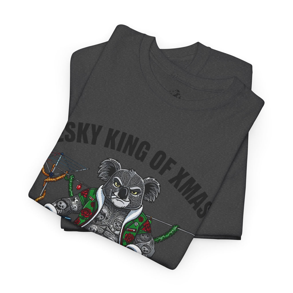 Esky King of Xmas Tee — Aussie Koala Christmas T‑Shirt