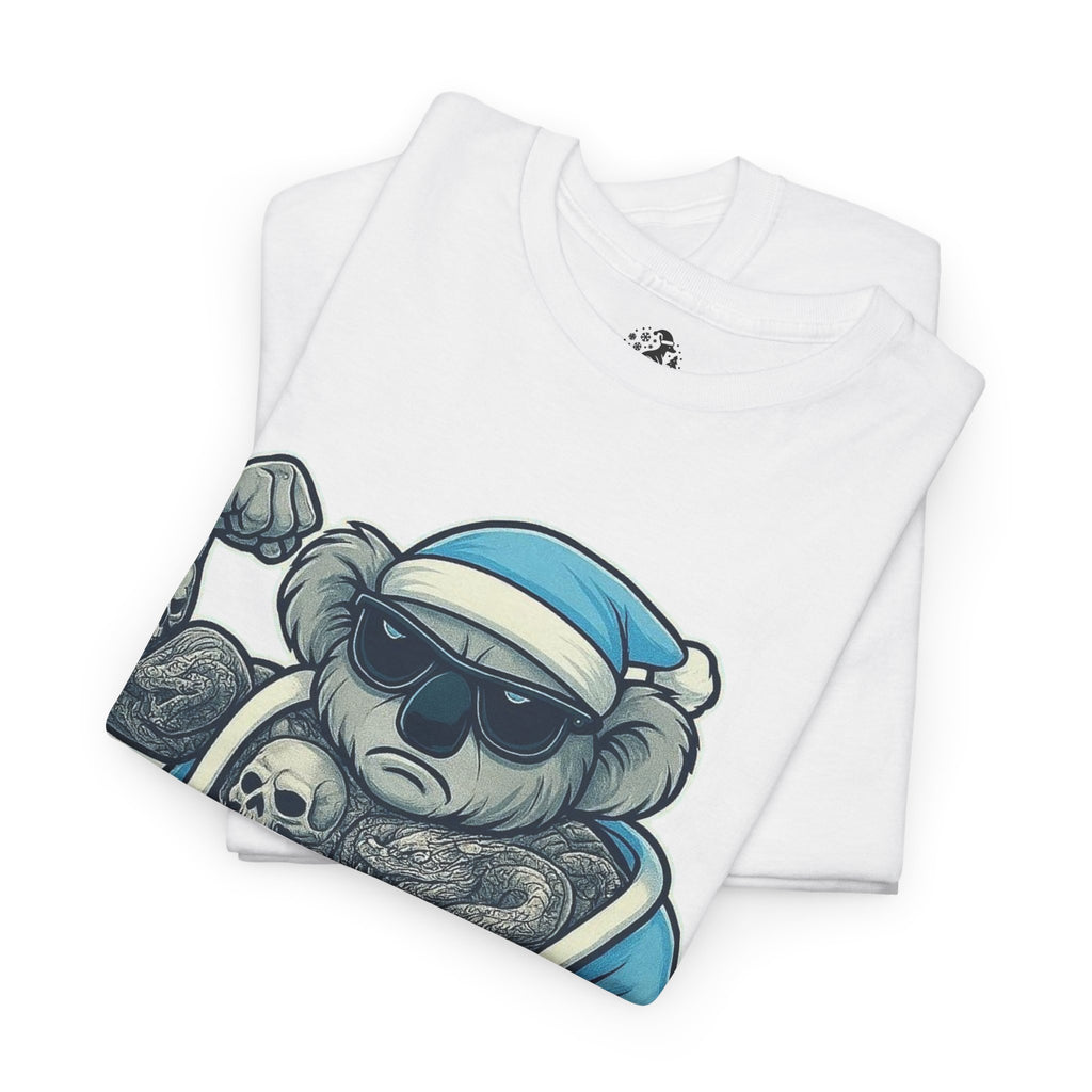 T-Shirt — Tough Koala Santa Graphic Tee ("Merry New South Wales")