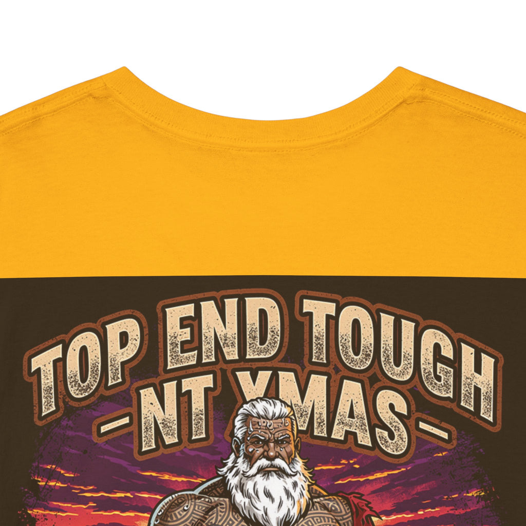 Native Santa Tee — "Top End Tough NT Xmas" Graphic T-Shirt