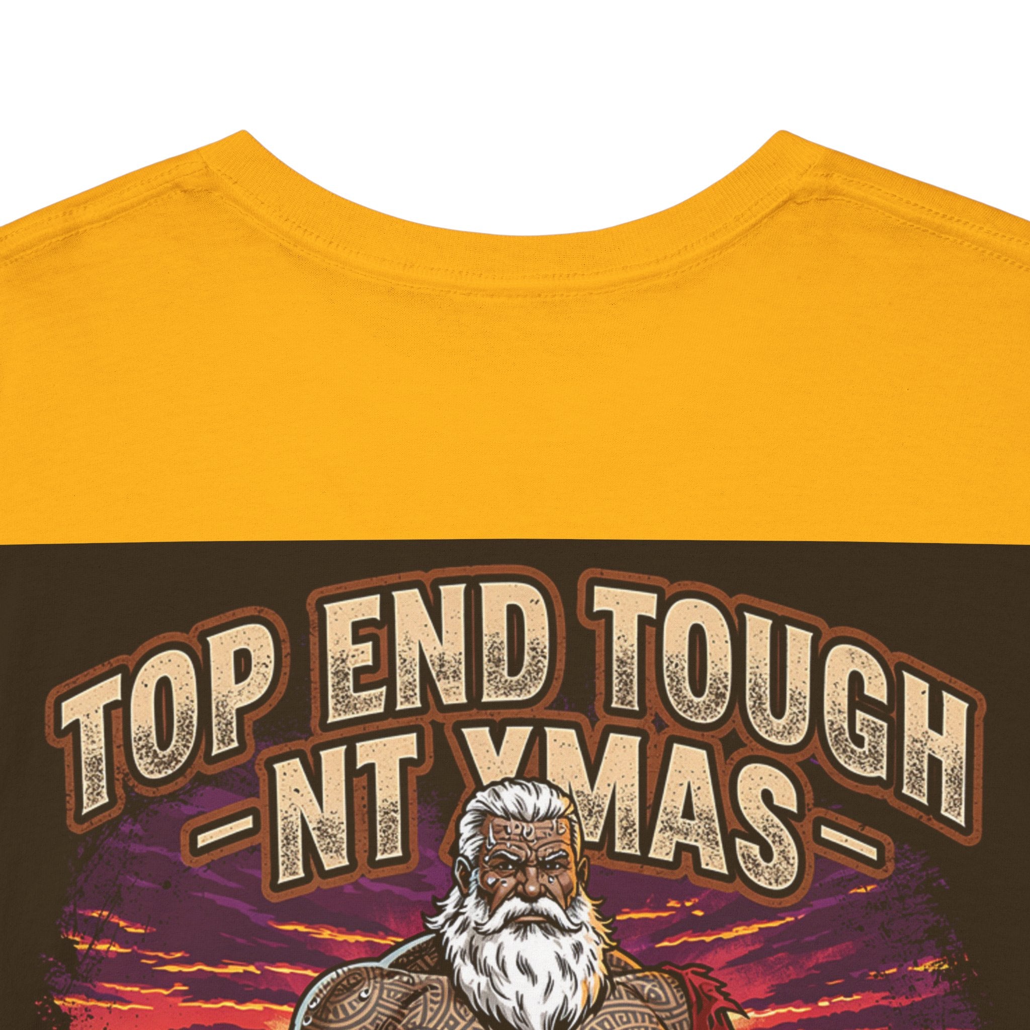 Native Santa Tee — "Top End Tough NT Xmas" Graphic T-Shirt